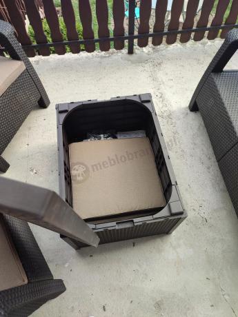 Corfu Box brązowy