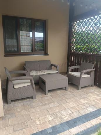 Zestaw ogrodowy Corfu Set Cappuccino Keter Curver