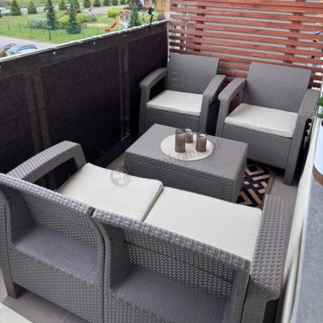 Zestaw ogrodowy Corfu Set Cappuccino Keter Curver