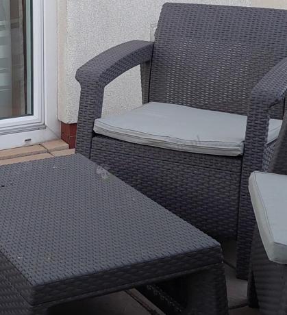 Zestaw ogrodowy Corfu Set Cappuccino Keter Curver