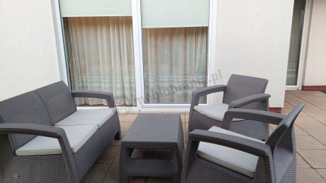 Zestaw ogrodowy Corfu Set Cappuccino Keter Curver