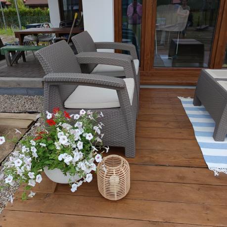 Zestaw ogrodowy Corfu Set Cappuccino Keter Curver