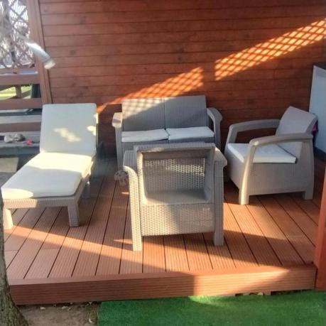 Zestaw ogrodowy Corfu Set Cappuccino Keter Curver