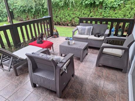 Zestaw ogrodowy Corfu Set Cappuccino Keter Curver