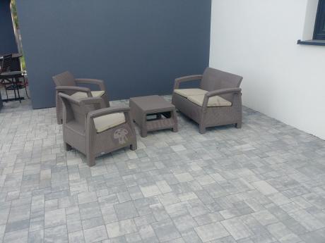 Zestaw ogrodowy Corfu Set Cappuccino Keter Curver