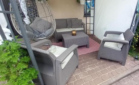 Zestaw ogrodowy Corfu Set Cappuccino Keter Curver