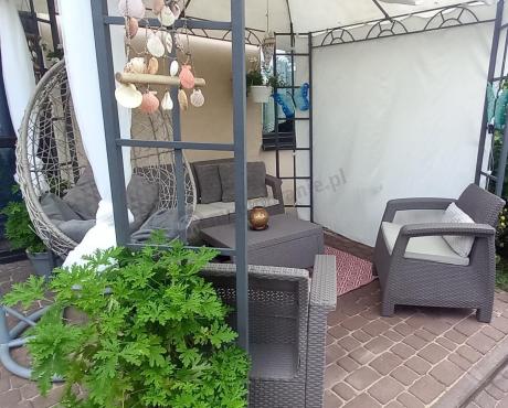 Zestaw ogrodowy Corfu Set Cappuccino Keter Curver