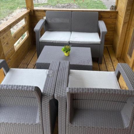 Zestaw ogrodowy Corfu Set Cappuccino Keter Curver