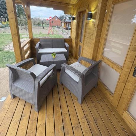 Zestaw ogrodowy Corfu Set Cappuccino Keter Curver