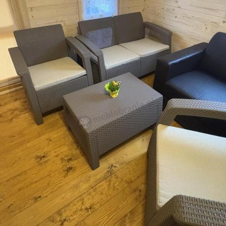 Zestaw ogrodowy Corfu Set Cappuccino Keter Curver