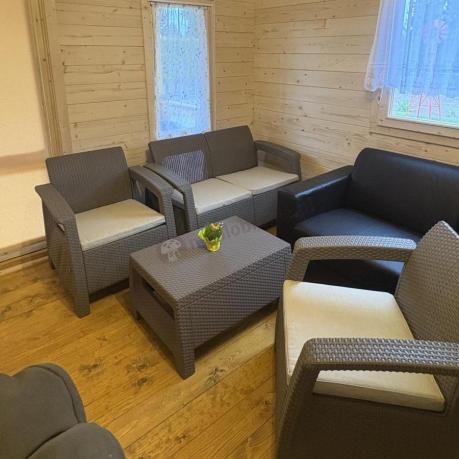 Zestaw ogrodowy Corfu Set Cappuccino Keter Curver