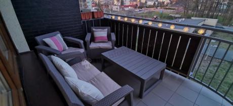 Zestaw ogrodowy Corfu Set Lyon Cappuccino Keter Curver