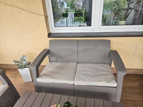 Zestaw ogrodowy Corfu Set Lyon Cappuccino Keter Curver