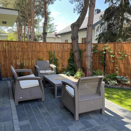 Zestaw ogrodowy Corfu Set Lyon Cappuccino Keter Curver