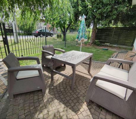 Zestaw ogrodowy Corfu Set Lyon Cappuccino Keter Curver