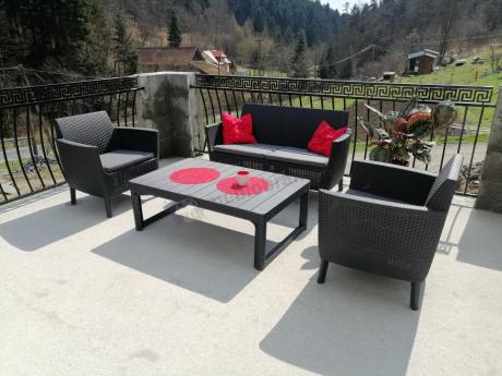 Zestaw ogrodowy dla 4 osób