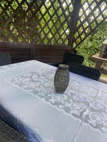 Zestaw ogrodowy dla 8 osób stół + fotele Meblobranie TG8 grafit
