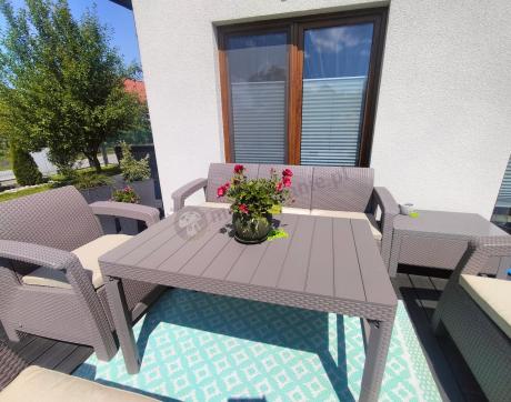 Zestaw ogrodowy Meblobranie CSTM7 Cappuccino