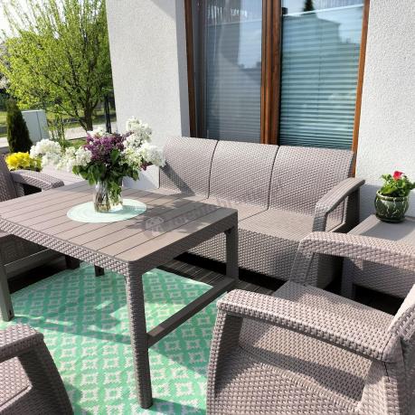 Zestaw ogrodowy Meblobranie CSTM7 Cappuccino