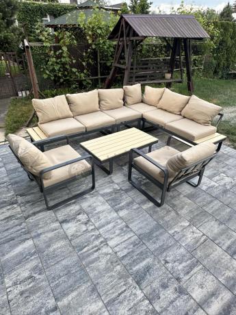 Zestaw ogrodowy modułowy z fotelami Panaon Corner XL WB