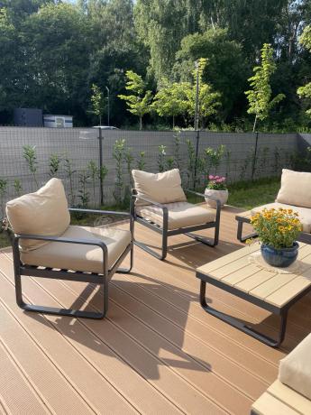 Zestaw ogrodowy modułowy z fotelami Panaon Corner XL WB