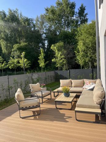 Zestaw ogrodowy modułowy z fotelami Panaon Corner XL WB