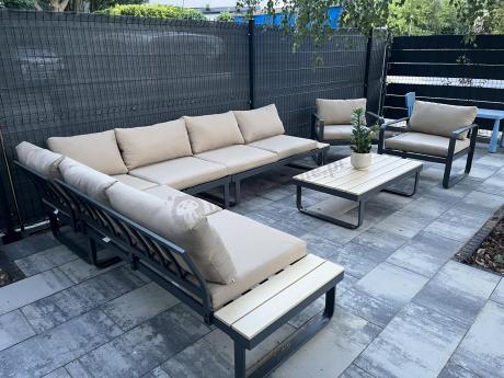 Zestaw ogrodowy modułowy z fotelami Panaon WB