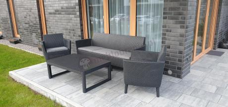 zestaw ogrodowy na nóżkach