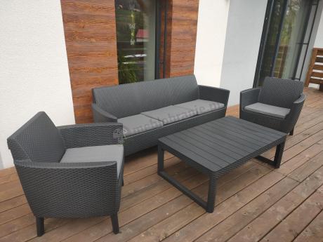 zestaw ogrodowy na nóżkach