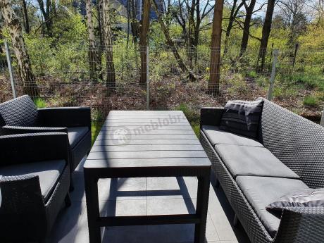 zestaw ogrodowy na nóżkach