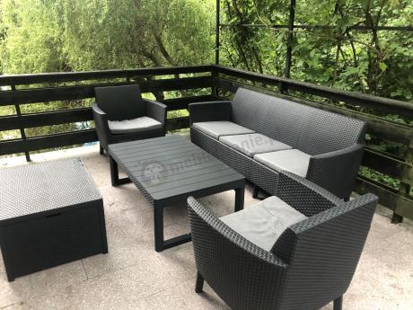 zestaw ogrodowy na nóżkach