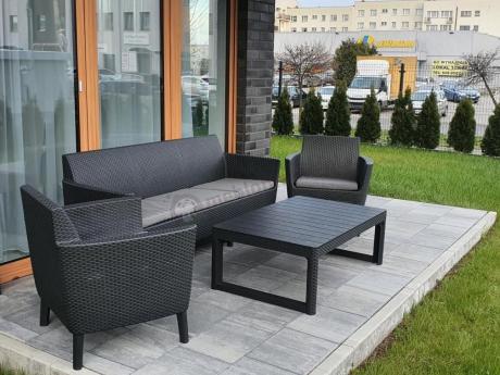 zestaw ogrodowy na nóżkach