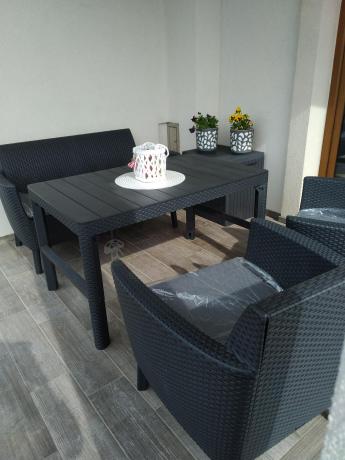 Zestaw ogrodowy dla 4 osób