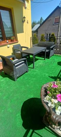 Zestaw ogrodowy z podnoszonym stolikiem Corfu Set Lyon Grafitowy