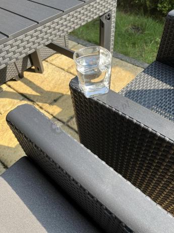 Zestaw ogrodowy ze stołem podnoszonym K3L grafit