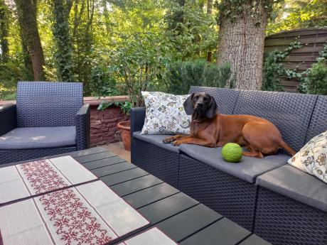 Zestaw ogrodowy ze stołem podnoszonym K3L grafit