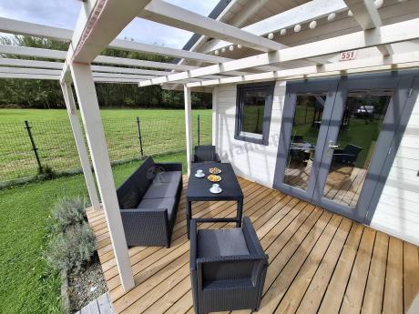 Zestaw ogrodowy ze stołem podnoszonym K3L grafit