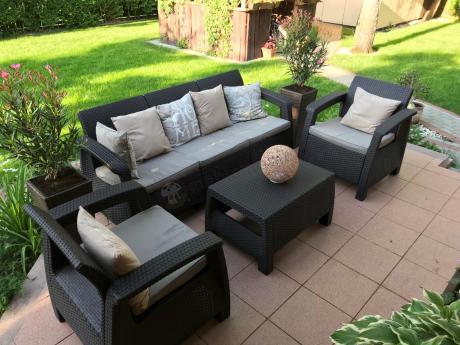 Corfu Set Max brązowy