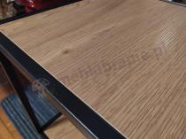 Aranżacja: Actona Seaford metalowy regał z 2 półkami 82cm