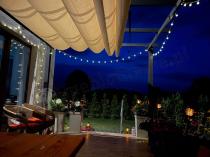 Aranżacja: Aluminiowa pergola ogrodowa 3x4 Kirn Beż