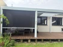 Aranżacja: Aluminiowa pergola ogrodowa 3x6 z lamelami Lufel - Biała