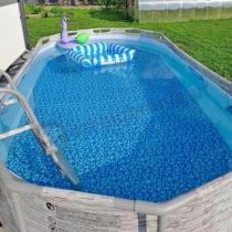 Aranżacja: Basen stelażowy 56714 BESTWAY 427x250x100cm Steel Pro Max Swim Vista