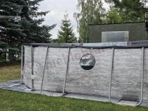 Aranżacja: Basen stelażowy 56946 BESTWAY 488x305x107cm Steel Pro Max Splashview