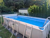 Aranżacja: Basen stelażowy BESTWAY 549x274x122cm Rectangular Steel Pro Max 56466