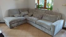 Aranżacja: Beżowy narożnik boho Cobra 314x224 cm lewostronny Lincoln 83