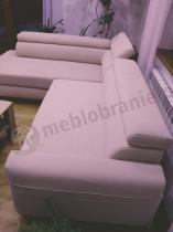 Aranżacja: Beżowy nowoczesny wypoczynek do salonu Livio 249x184 cm Matt Velvet 08 lewy