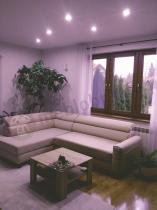 Aranżacja: Beżowy nowoczesny wypoczynek do salonu Livio 249x184 cm Matt Velvet 08 lewy