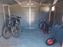 Aranżacja: Blaszak drewnopodobny Dummer 340x323x229cm (11m2) – Wood