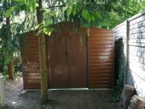 Aranżacja: Blaszak narzędziowy wood Agger 277x255cm (7m2)