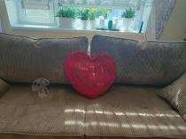 Aranżacja: Brązowa sztruksowa sofa Aris 214x104cm